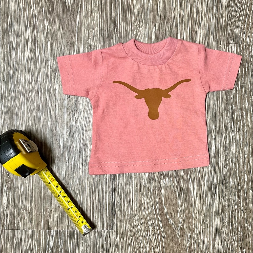 Mini Teddy Bear sized Univ of TX t-shirt